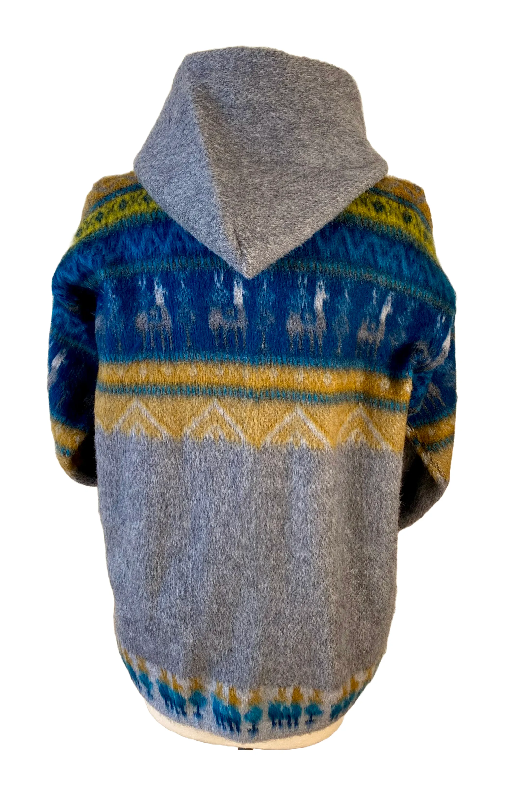 AlpaChill Heavy Weight Gray Zippered Hoodie