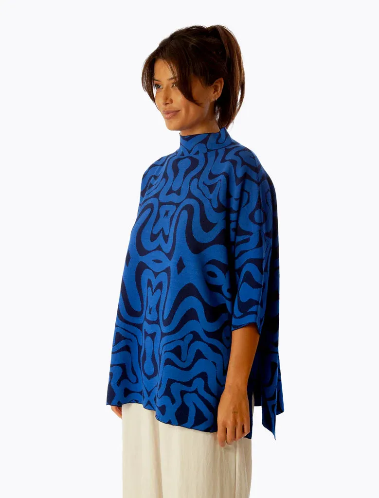Boho Rumba Navy/Blue Tunic