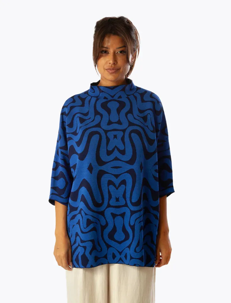 Boho Rumba Navy/Blue Tunic