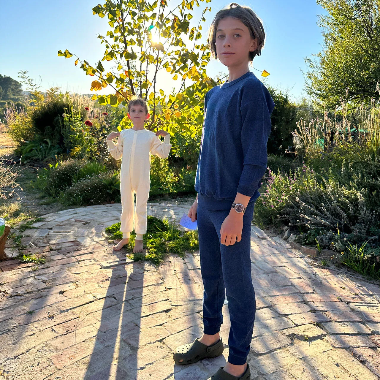 Child's PJ SET - 100% Organic Merino Terry (1-12y)
