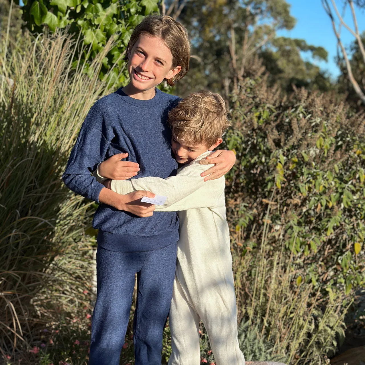 Child's PJ SET - 100% Organic Merino Terry (1-12y)