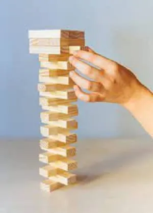 Colour Wooden Blocks Board Game for Kids and Adults