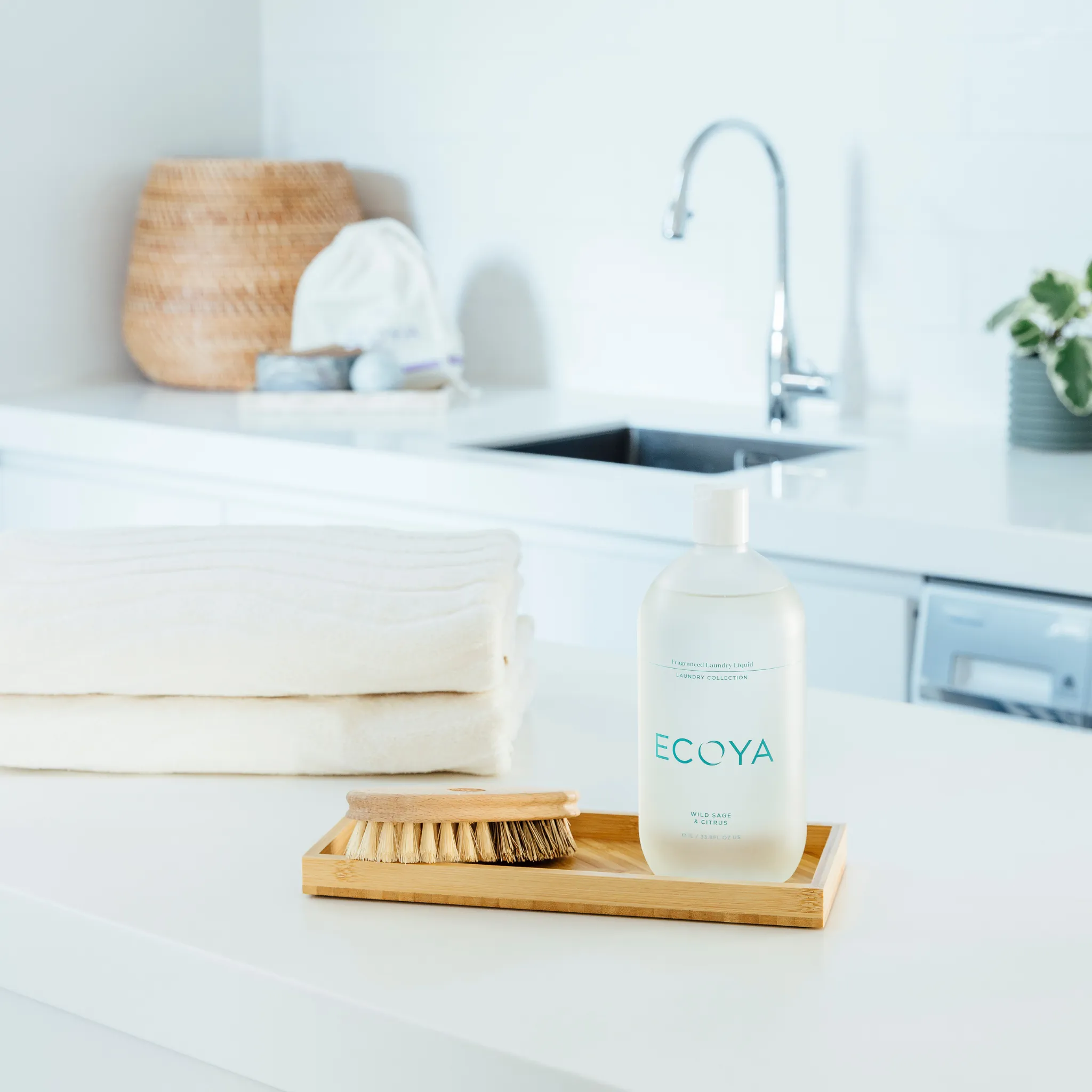 Ecoya Wild Sage & Citrus Fragranced Laundry Liquid