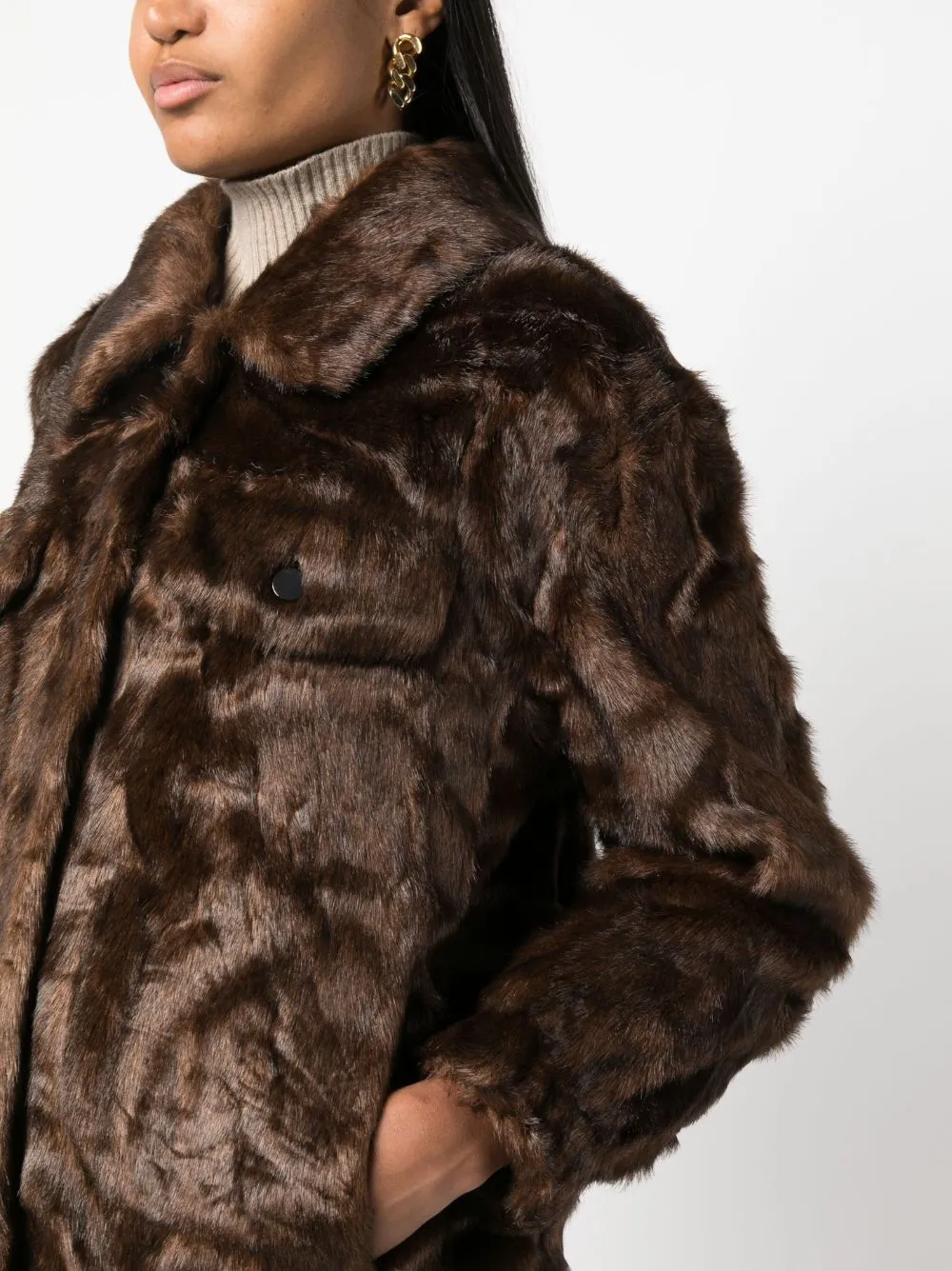 ERMANNO FIRENZE Jackets Brown
