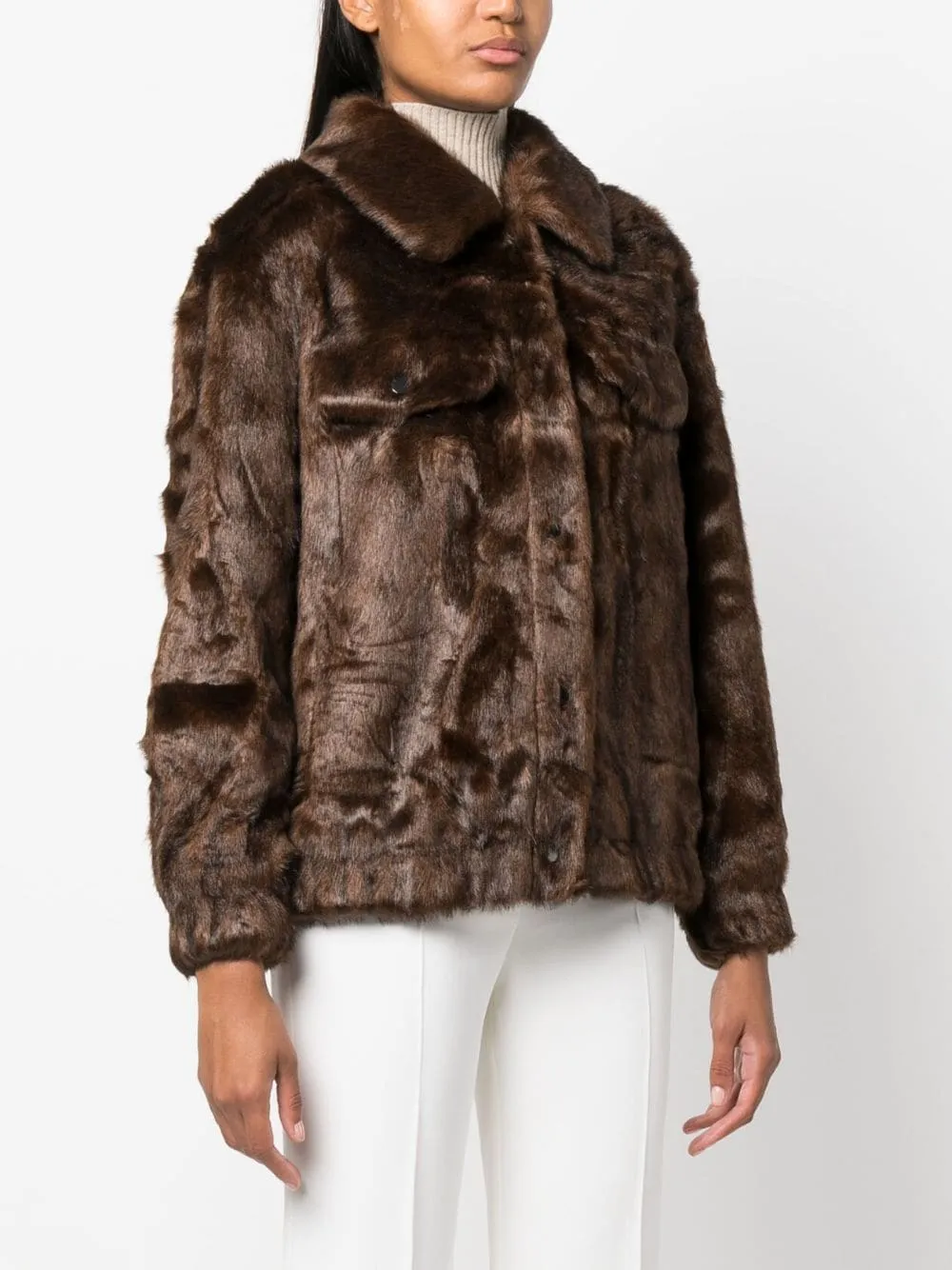 ERMANNO FIRENZE Jackets Brown