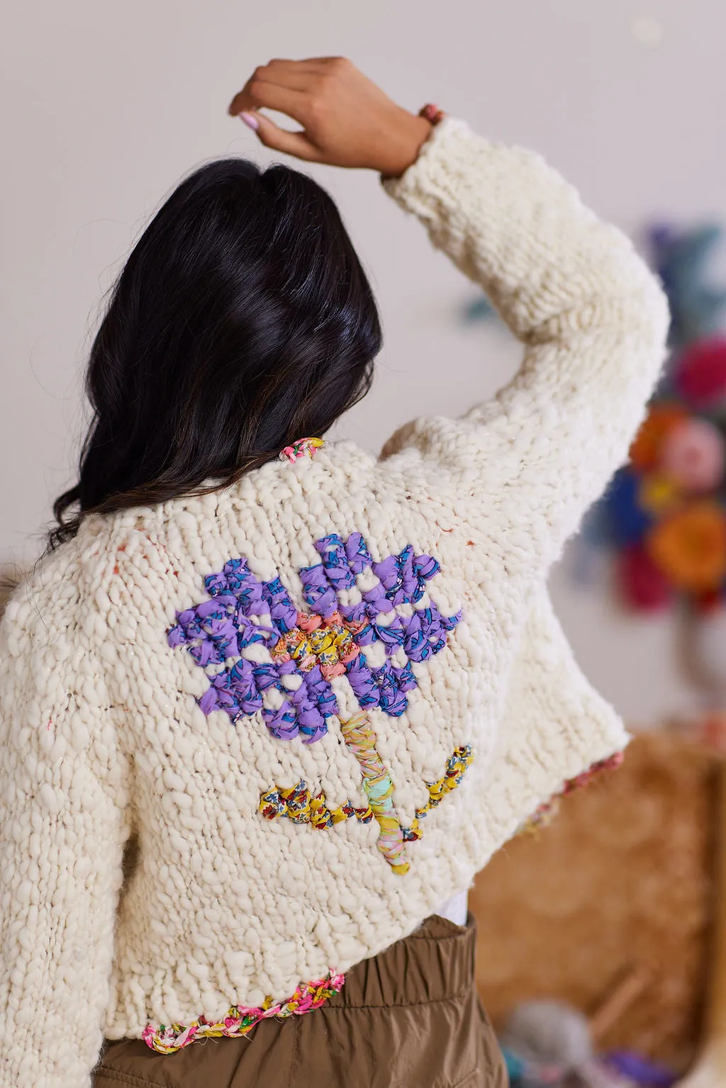 Everyday Yay Cardi Kit Embroidered