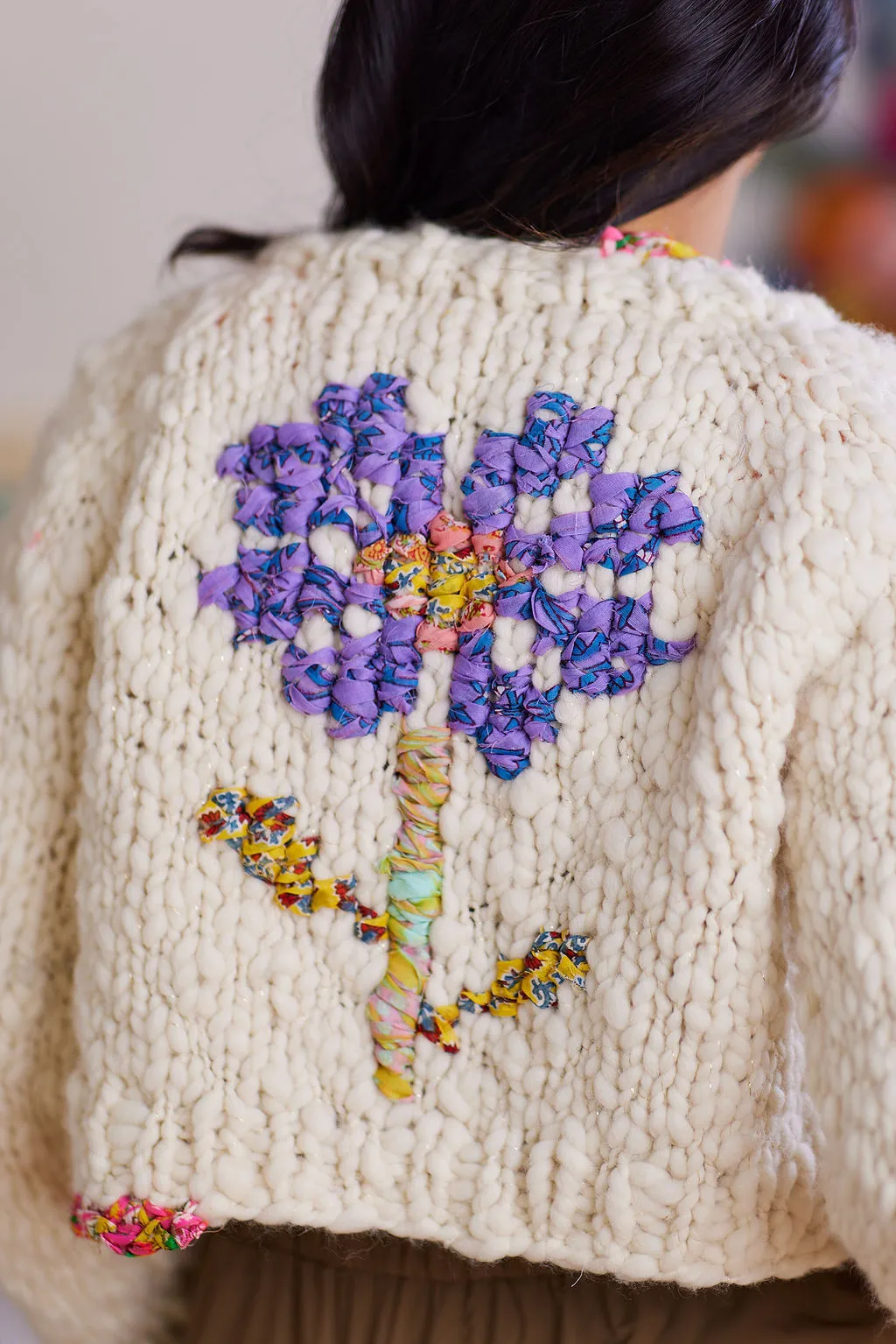 Everyday Yay Cardi Kit Embroidered