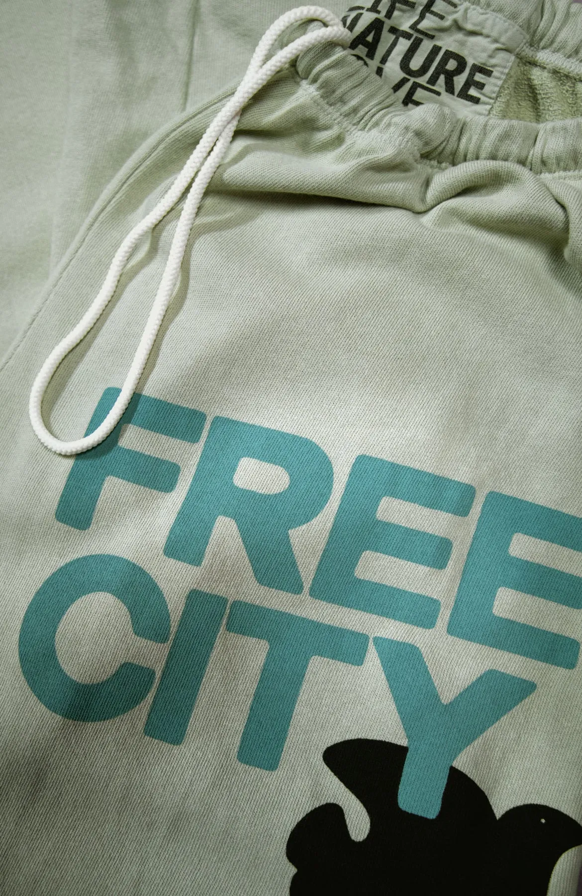 Freecity - Large Sweatpants in Bones