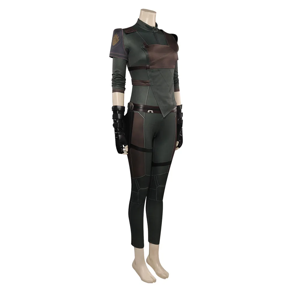 Gamora Cosplay Costume Jumpsuit Halloween Carnival Party Disguise Suit