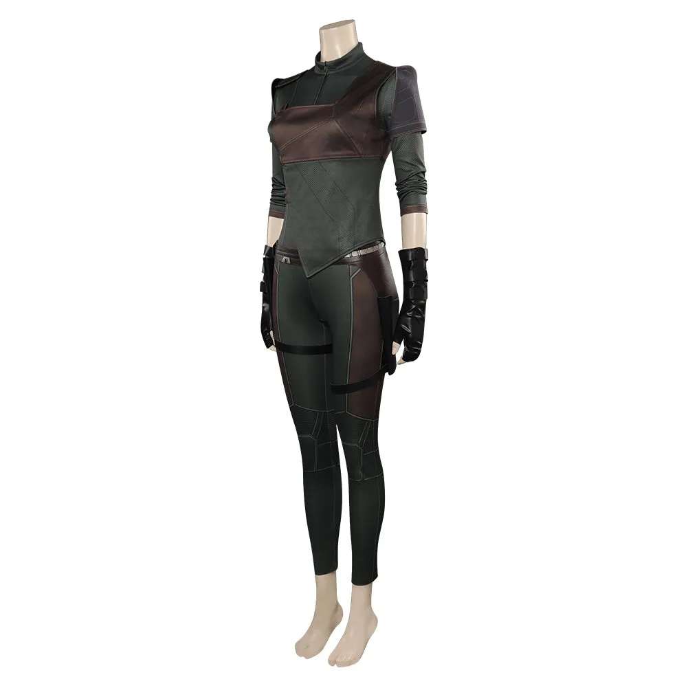Gamora Cosplay Costume Jumpsuit Halloween Carnival Party Disguise Suit