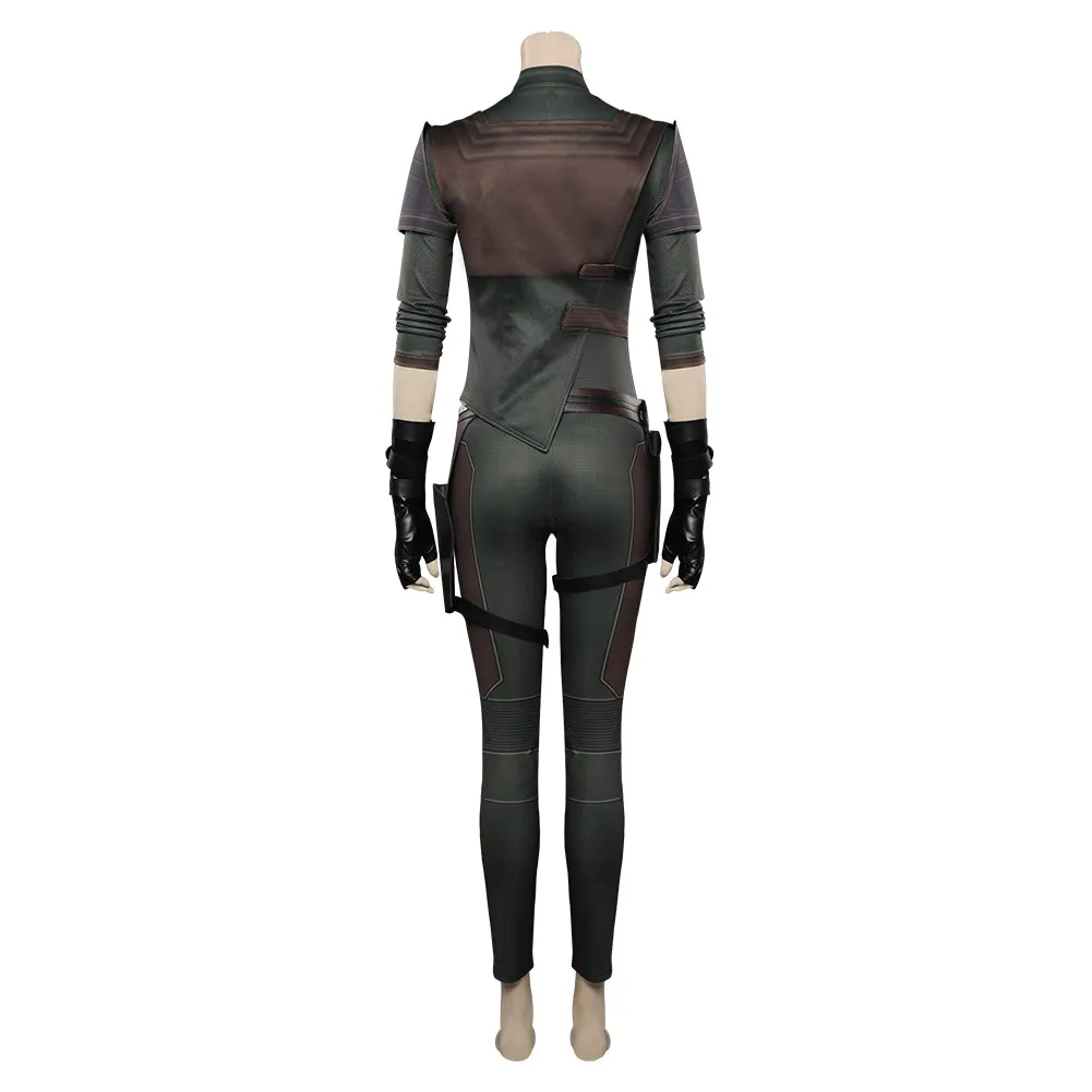 Gamora Cosplay Costume Jumpsuit Halloween Carnival Party Disguise Suit