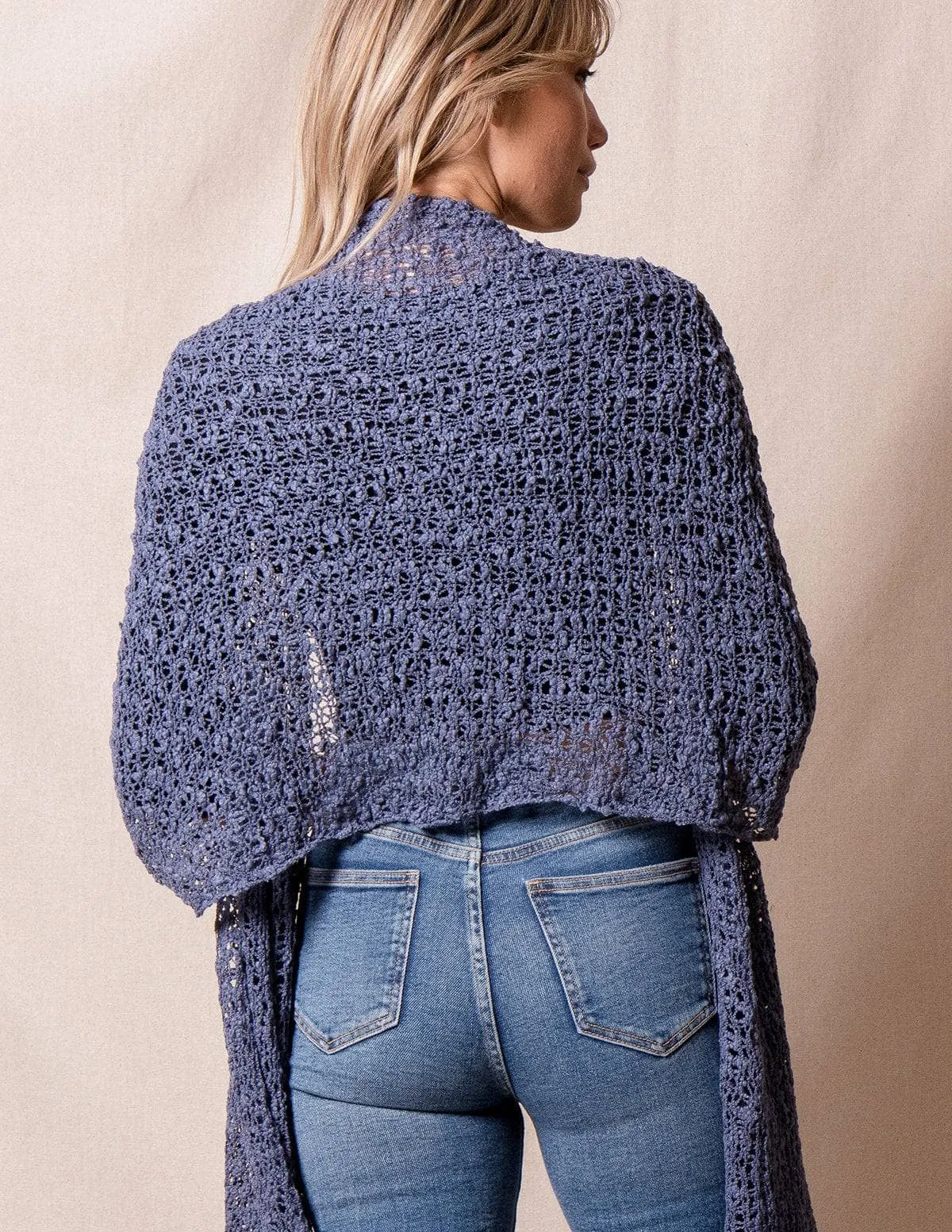 Handwoven Riva Knit Shawl