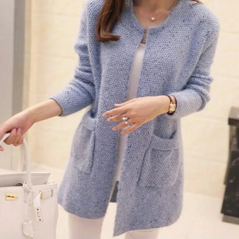 Knitted Cardigan Sweater