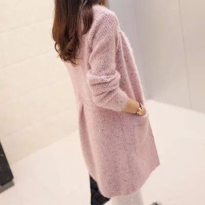 Knitted Cardigan Sweater