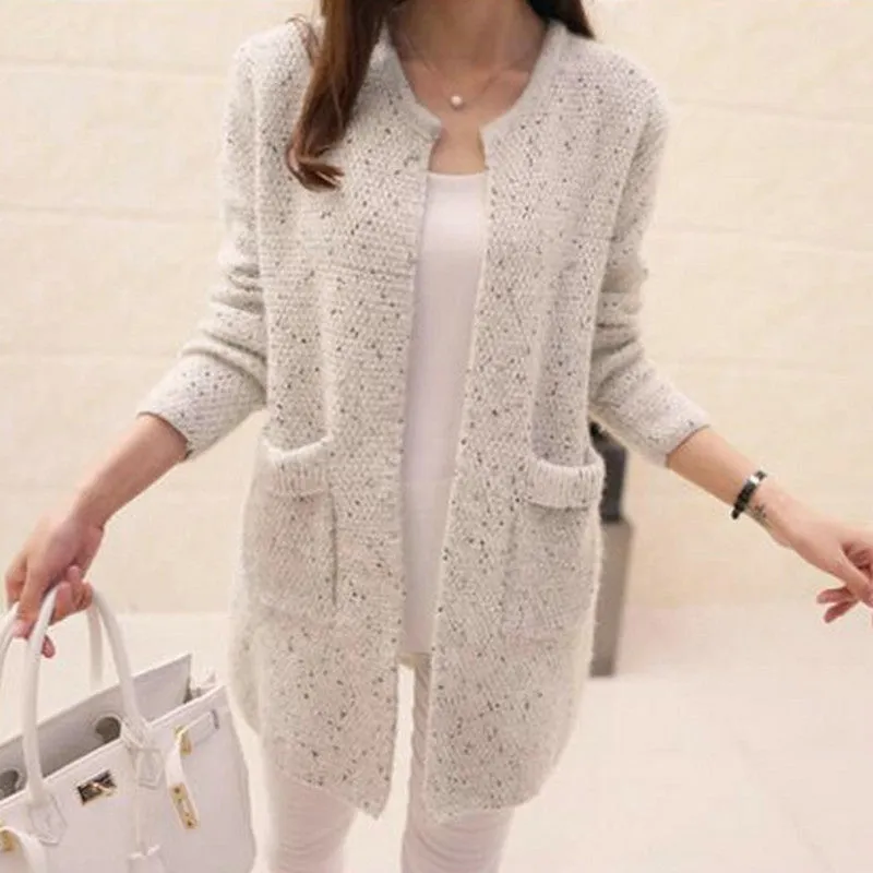 Knitted Cardigan Sweater
