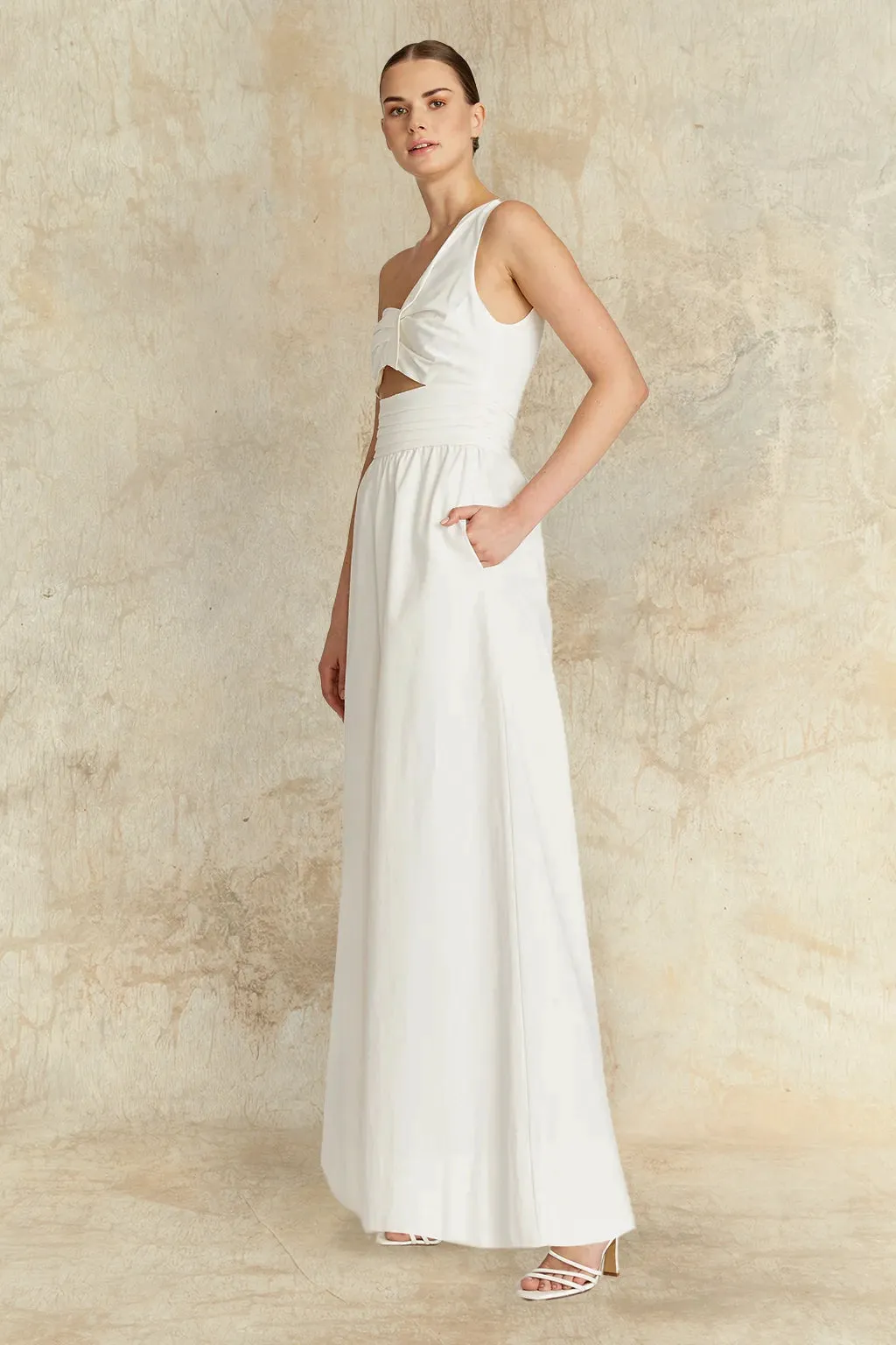 Laurie One Shoulder Jumpsuit