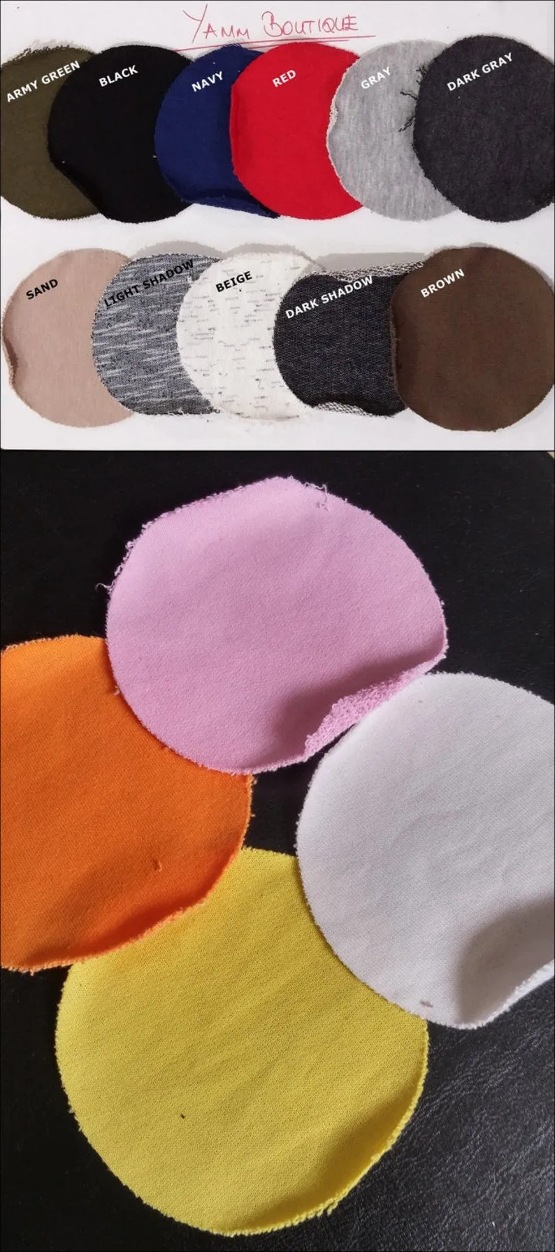 Oversize Original Stitching Raw Edges Round Neck Utility Sweater