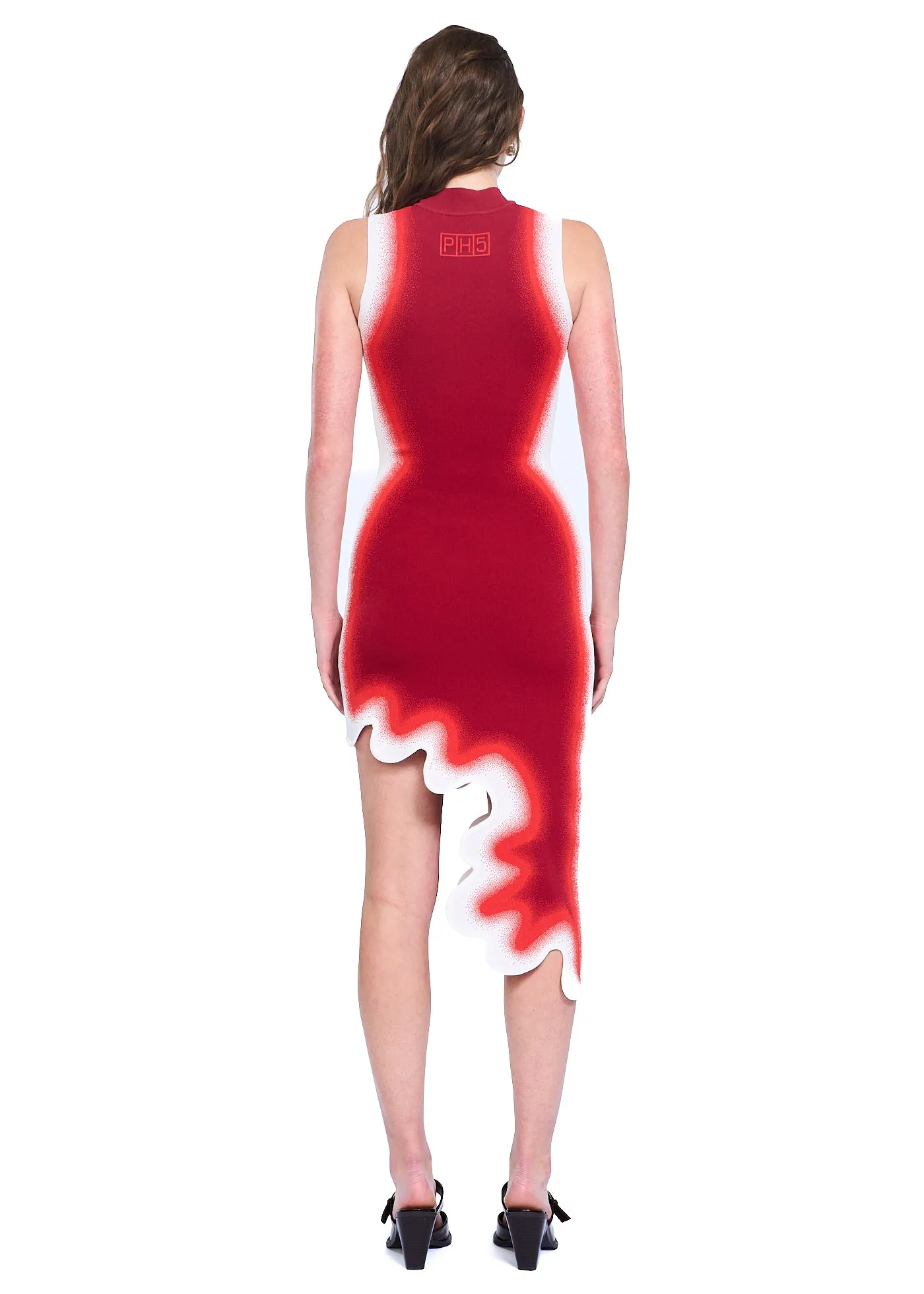 PH5 Brooklyn Wavy Asymmetric Dress