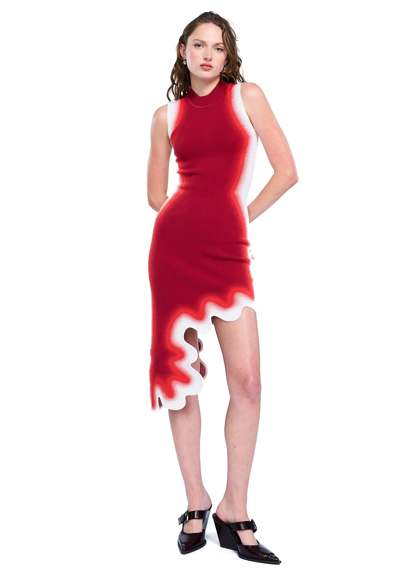 PH5 Brooklyn Wavy Asymmetric Dress