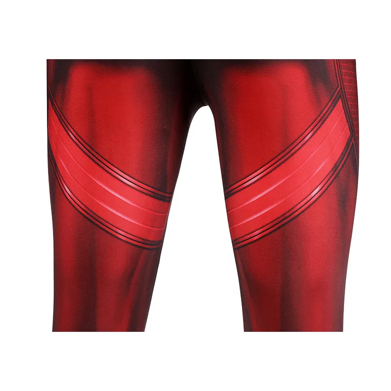 Scarlet Spider Suit Ben Reilly Jumpsuit The Spider-Verse Cosplay Costumes Halloween Outfit