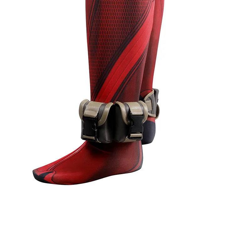 Scarlet Spider Suit Ben Reilly Jumpsuit The Spider-Verse Cosplay Costumes Halloween Outfit