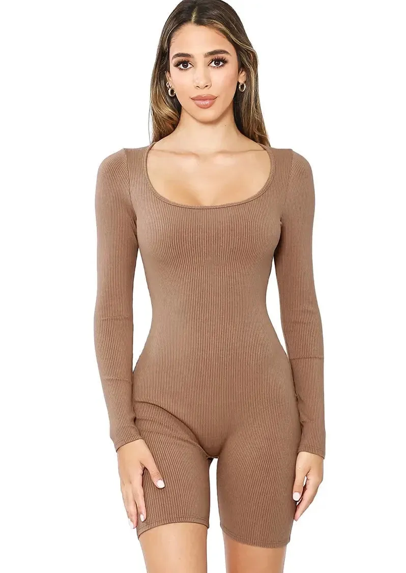 Somewhere To Go Jumpsuit in Mocha