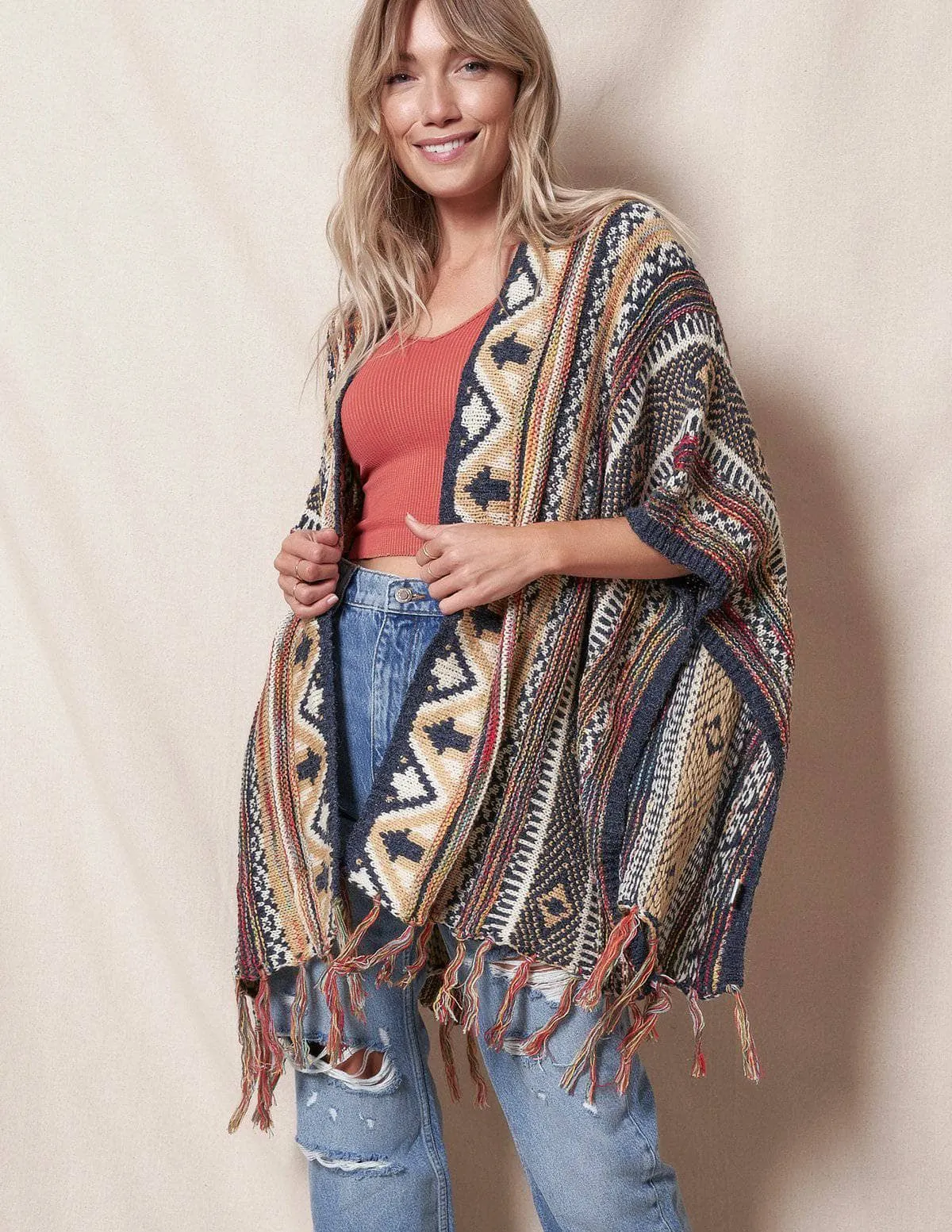 Sonora Poncho Wrap - XL Only