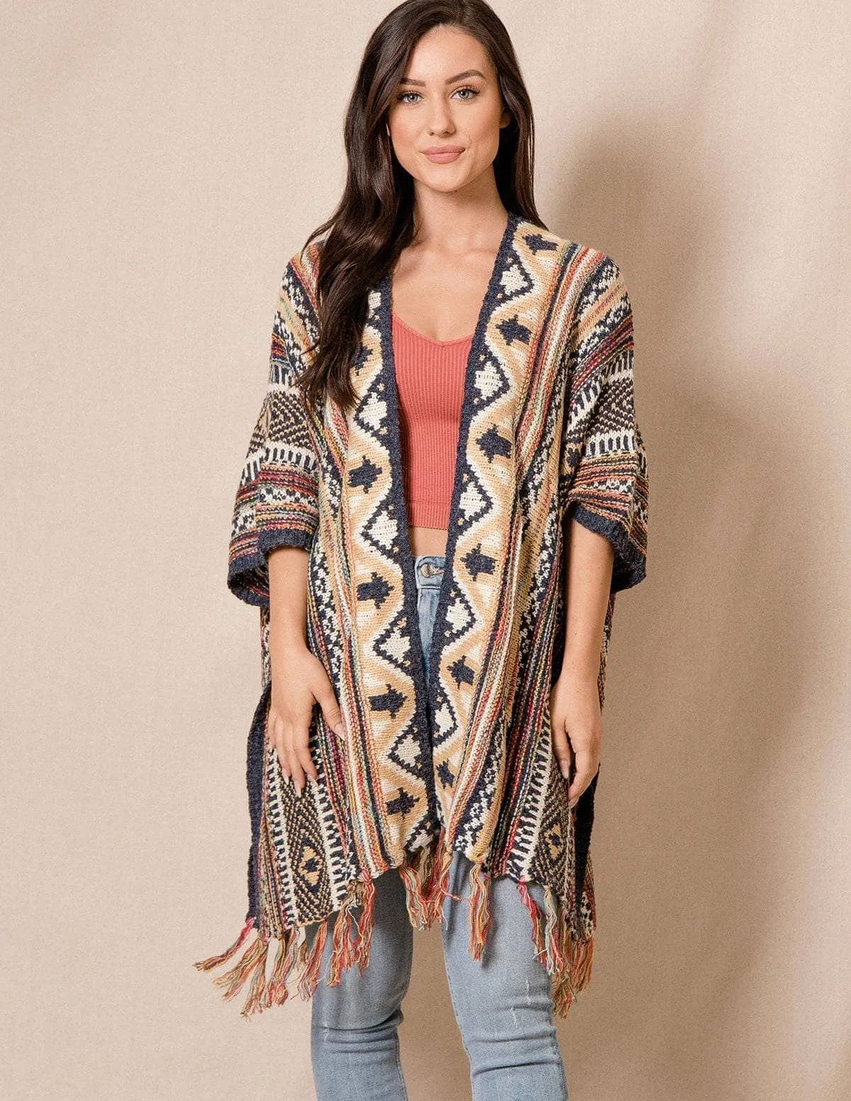 Sonora Poncho Wrap - XL Only