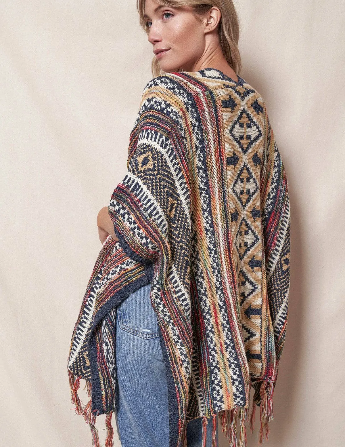 Sonora Poncho Wrap - XL Only