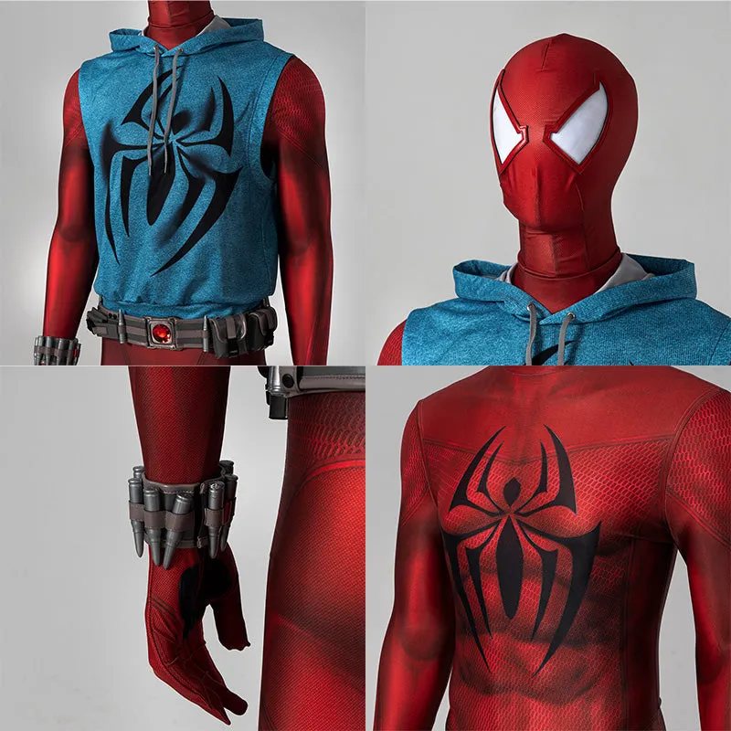 Spider-Man: Across the Spider-Verse Scarlet Spider Cosplay Costume