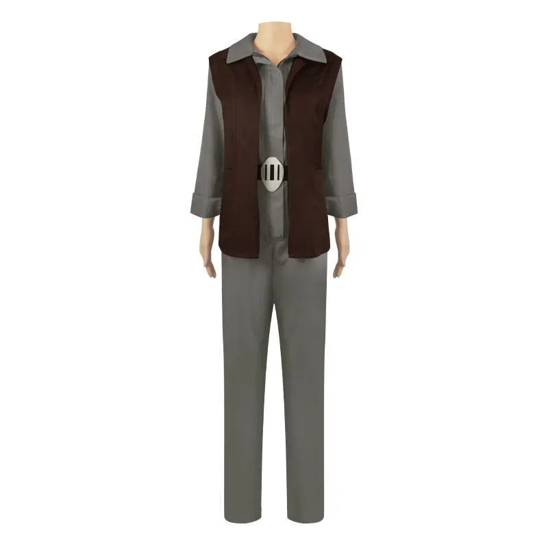 Star Wars Episode 7 The Force Awakens General Leia Organa Cosplay Costume