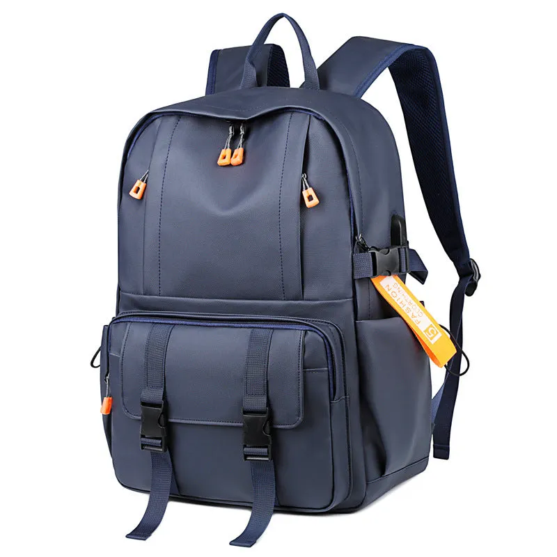 Strict Selection Men's Business Commute Backpack Casual Large Capacity Gymnastic Valise Early High School and College Student Schoolbag