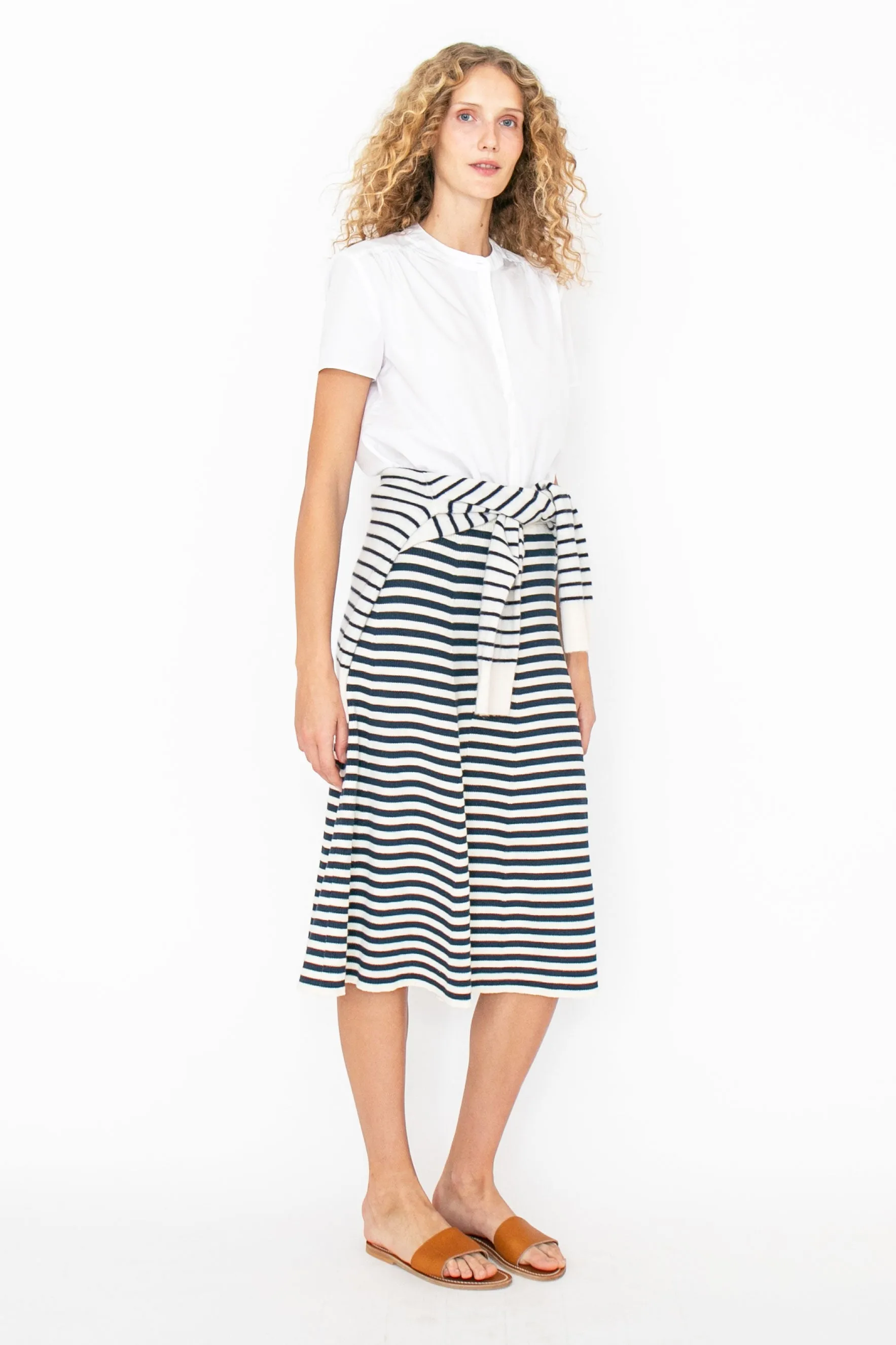 The Sabine - Cream/Navy