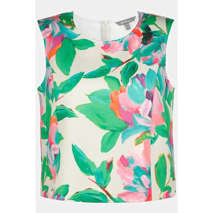 Ulla Popken Floral Print Tank Top
