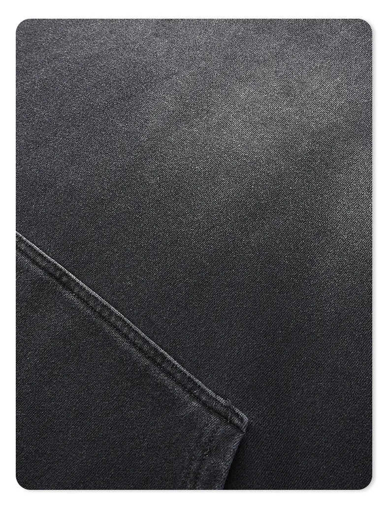 Unisex Washed Gradient Worn Hoodie