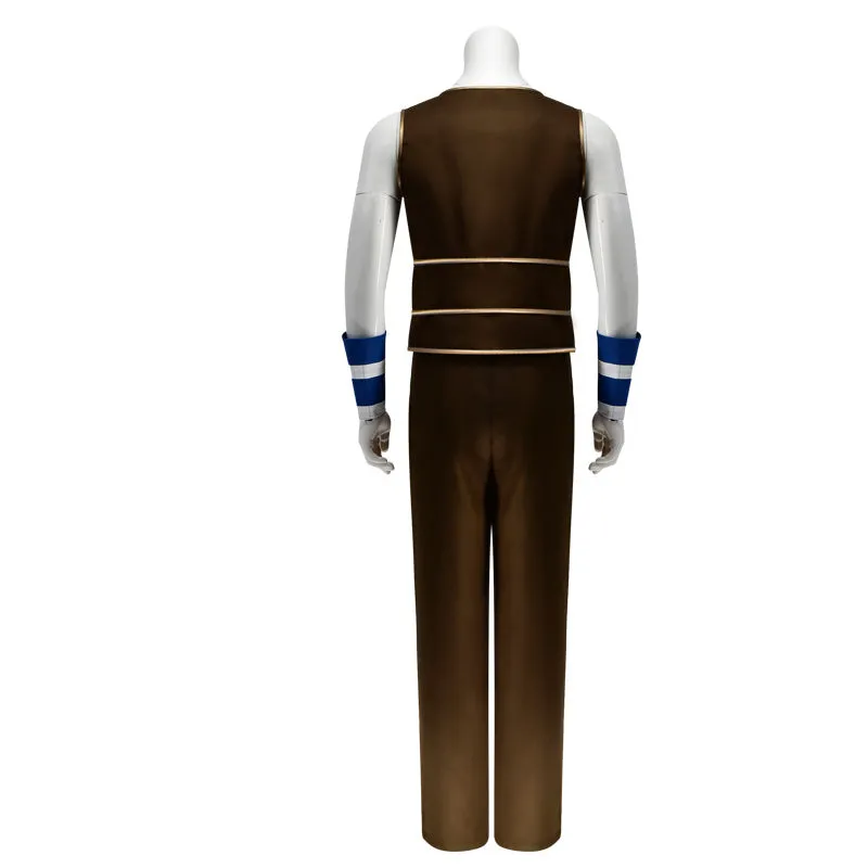 Usopp One Piece Cosplay Costume Kids Adult Kevin Saula Jumpsuit Uniform Halloween Christmas Suit