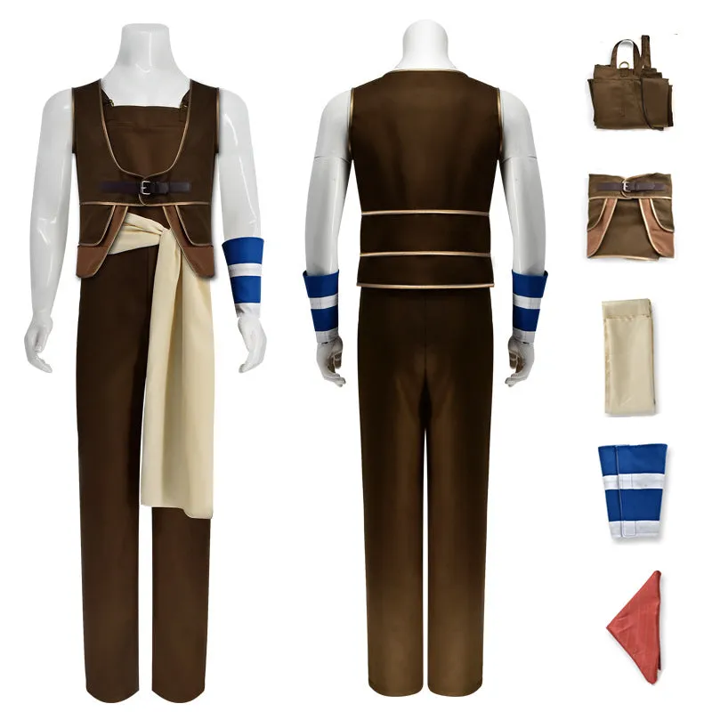 Usopp One Piece Cosplay Costume Kids Adult Kevin Saula Jumpsuit Uniform Halloween Christmas Suit