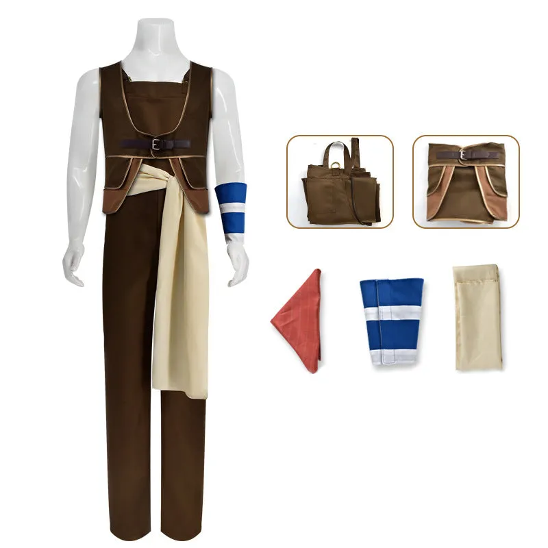 Usopp One Piece Cosplay Costume Kids Adult Kevin Saula Jumpsuit Uniform Halloween Christmas Suit