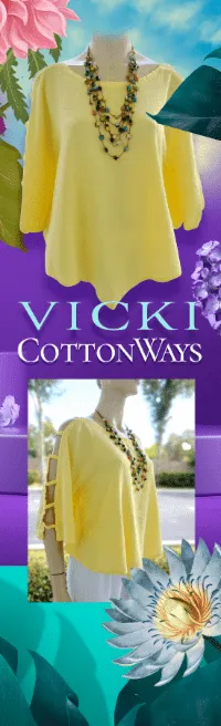 Viki Sale Detailed Cut-Out 3/4 Sleeve Top Sale