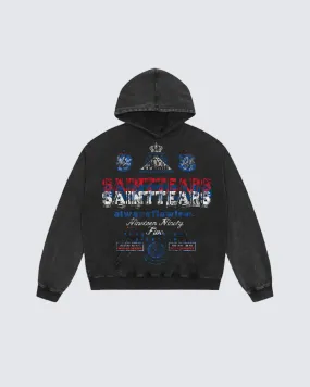 Vintage Distressed Hoodie