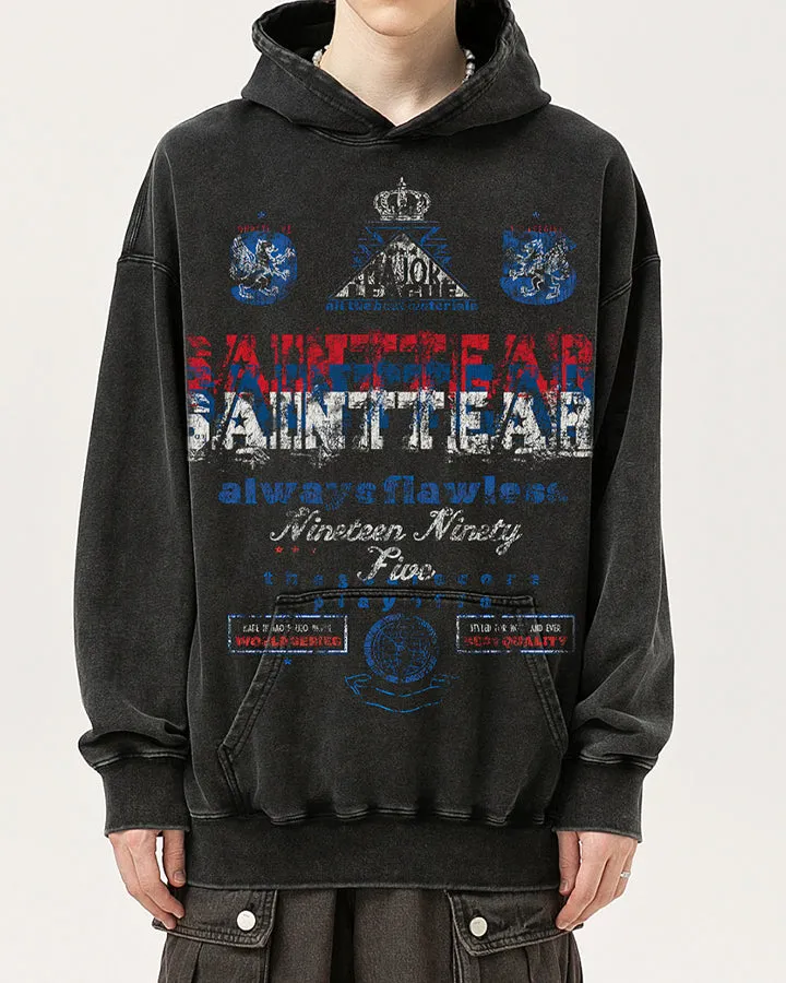 Vintage Distressed Hoodie