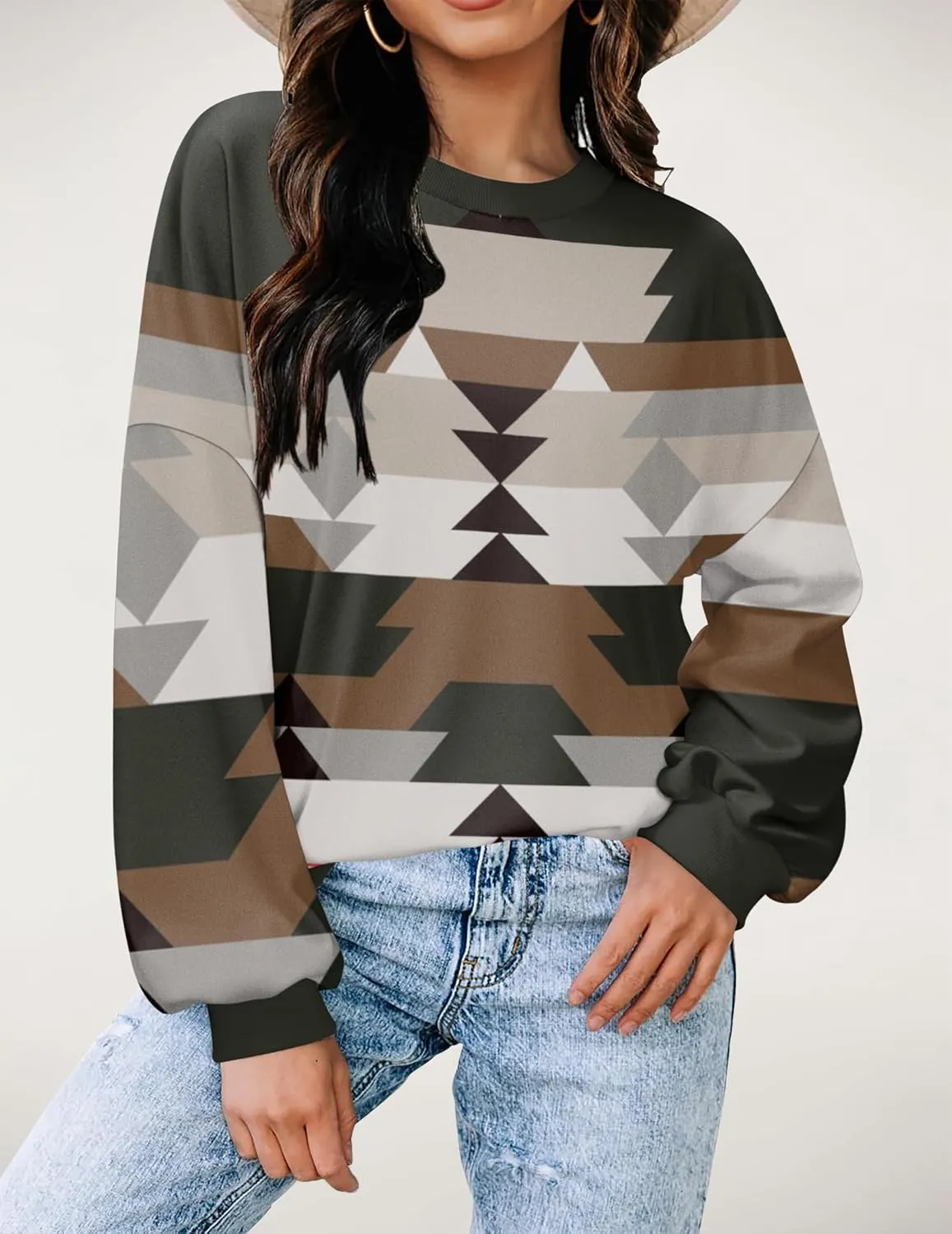 Zeagoo Women Oversize Sweatshirts Pullover Tops